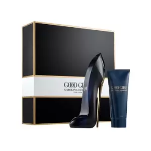 Image of Carolina Herrera Good Girl Gift Set 80ml Eau de Parfum + 100ml Body Lotion + 7ml Eau de Parfum