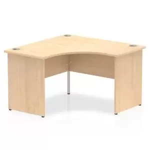 Image of Impulse Panel End 1200 Call Centre Desk Maple