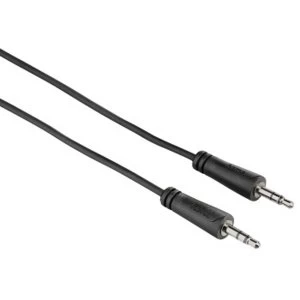 Image of Hama Audio cable 3.5mm jack plug - 3.5mm jack plug, stereo, 0.75 m