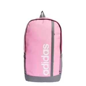 Image of adidas Essentials Logo Backpack Unisex - Bliss Pink / Grey Four / White