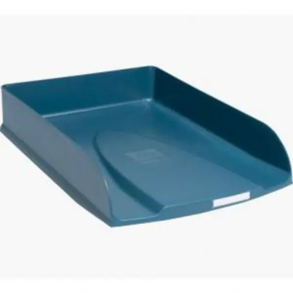 Image of Exacompta Exacompta Neo Deco Letter Tray 346 x 255 x 65mm Duck Blue (Each) - 11128D 11128D