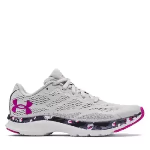 Image of Under Armour Armour Charged Road Running Shoes Junior Girls - Grey