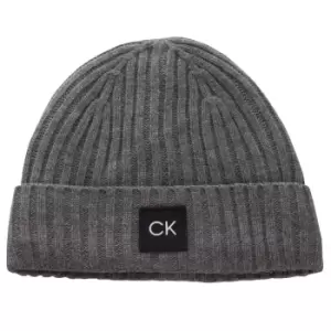 Image of Calvin Klein LOSAR BEANIE - GREYMARL - ONESIZE