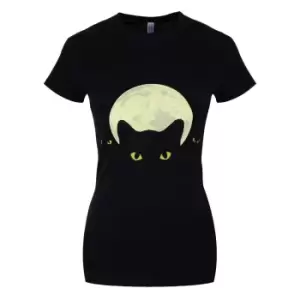 Image of Grindstore Bright Eyes Ladies T-Shirt (Small) (Black)