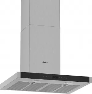 Image of Neff D65BMP5N0B 60cm Box Chimney Cooker Hood