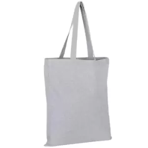 Image of SOLS Awake Marl Recycled Tote Bag (One Size) (Grey)