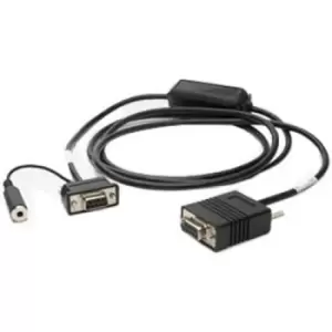 Image of Zebra 25-13228-03R serial cable Black 1.8 m DB9