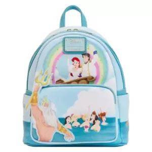 Image of Loungefly Disney Little Mermaid Tritons Gift Mini Backpack