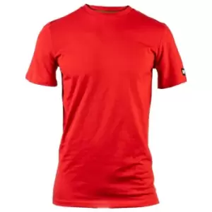 Image of Caterpillar Essentials Short-sleeve T-Shirt Hot Red - Large