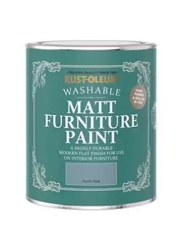 Image of Rust-Oleum Matt Finish 750 Ml Furniture Paint - Pacific State