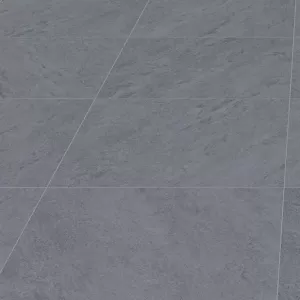 Image of Dakota Grey Matt Stone effect Porcelain Outdoor Floor tile Pack of 2 (L)600mm (W)600mm