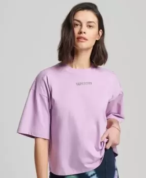 Image of Superdry Code Tech Oversized Boxy T-Shirt