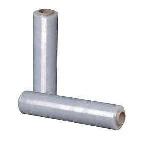 Image of Original Stretch Film Roll 400mm x 300m 17 Microns Clear Pack of 2