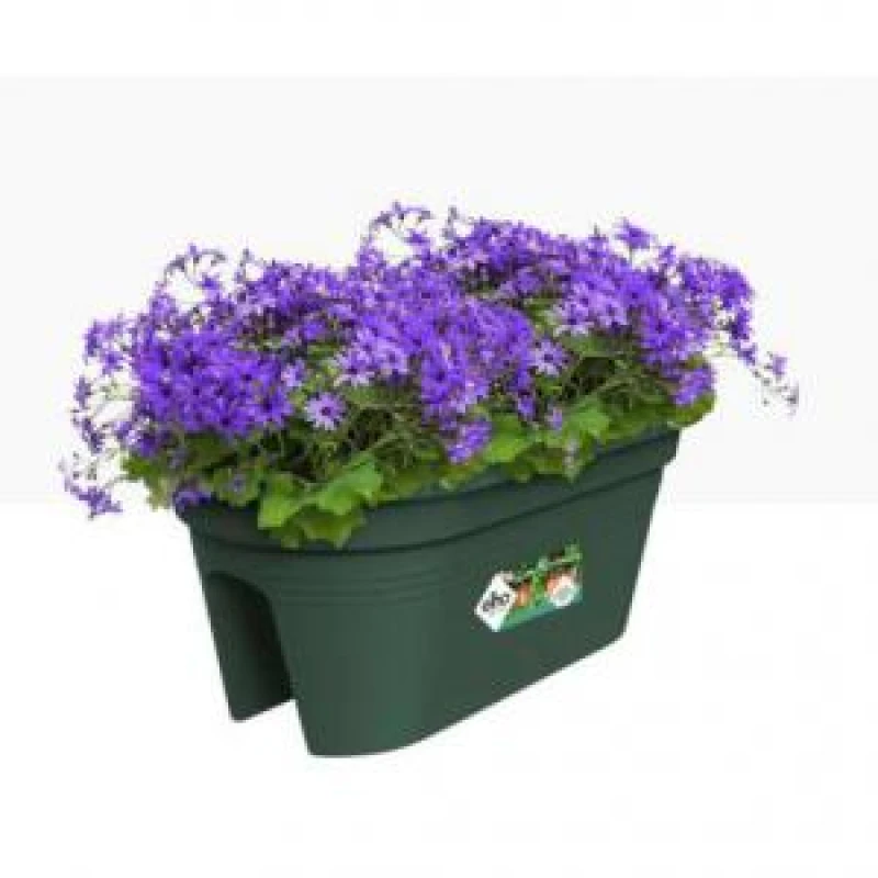 Image of Elho Green Basics Flower Bridge 55cm - Leaf Green 6802355536000