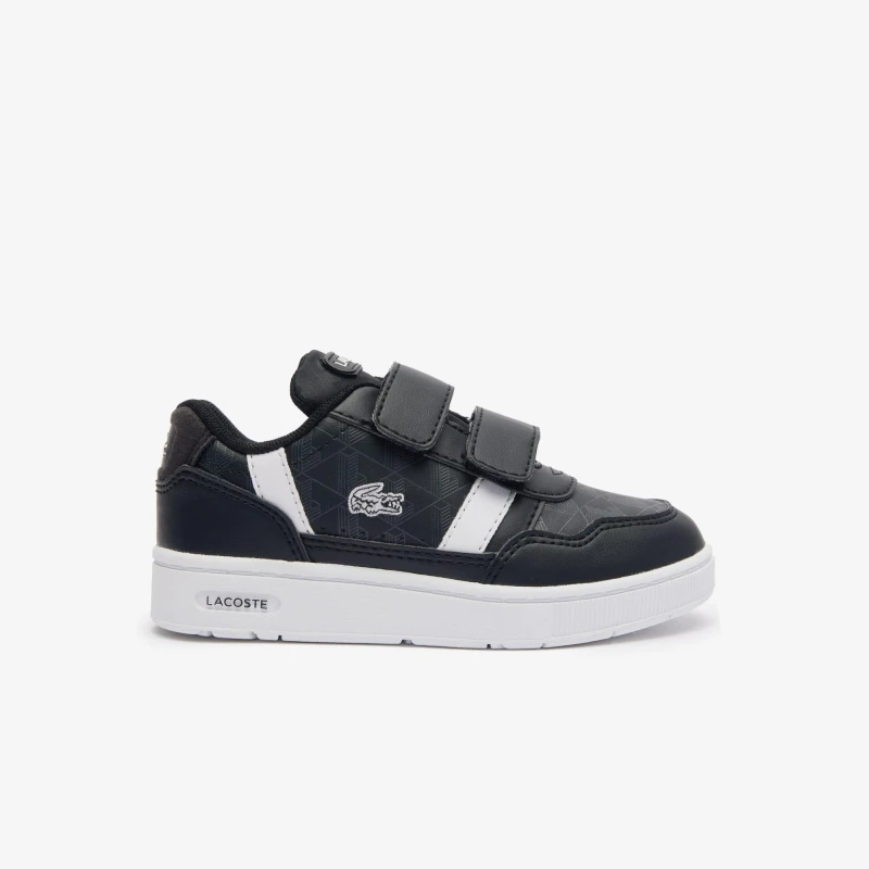Image of Lacoste T-Clip Trainers Black-White male 4 infant
