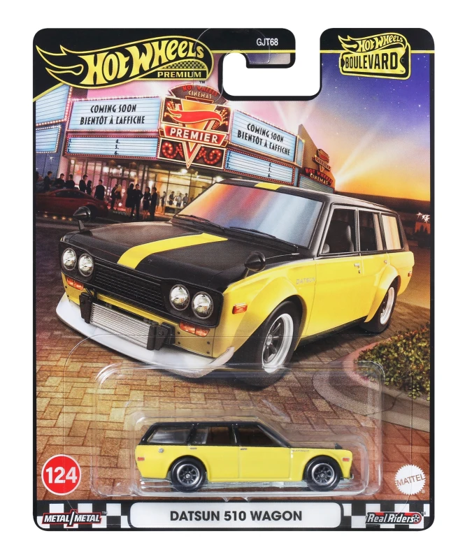 Image of Hot Wheels Premium Boulevard Mix 2 Datsun Blurbird 510 Wagon