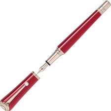 Image of Mont Blanc - Mont Blanc Musesmarilyn Monroe Special Edition Fountain Pen - Fountain Pens - Red