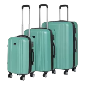 Image of Dellonda DL126 Lightweight ABS Teal Suitcase
