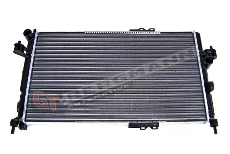 Image of GT-BERGMANN GT10-066 Engine radiator Aluminium, Mechanically jointed cooling fins Radiator,engine cooling (470)