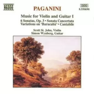 Image of Scott St. John - Music for Violin and Guitar 1 (St. John, Wynberg) CD Album - Used