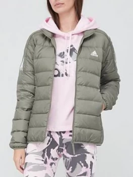 Image of Adidas Essentials Down Jacket - Khaki