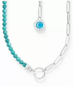 Image of Thomas Sabo KE2189-007-17-L45V Charmista Turquoise Beads Jewellery