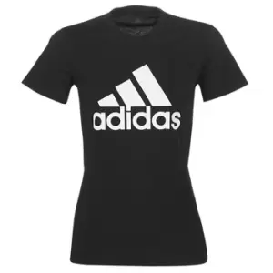 Image of adidas BOS CO TEE womens T shirt in Black - Sizes S,L,XS