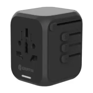 Image of Griffin GP-140-BLK power plug adapter Universal Black