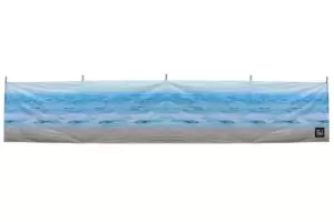 Image of The Beach 5 Pole Wooden Windbreak