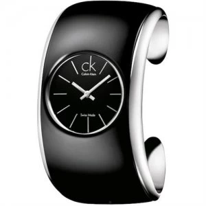 Image of Calvin Klein Ladies Gloss Stainless Steel Watch - K6093101