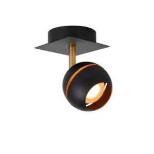 Image of Lucide Binari Modern Ceiling Spotlight LED 1x45W 2700K Black