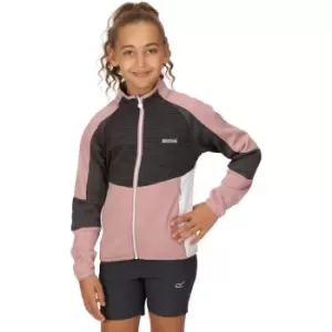 Image of Regatta Girls Oberon VII Full Zip Softshell Fleece Jacket 7-8 Years - Chest 63-67cm (Height 122-128cm)
