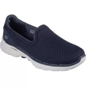 Image of Skechers Womens Go Walk 6 Sea Coast Slip On Shoes UK Size 4 (EU 37)