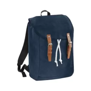 Image of Quadra Vintage Rucksack / Backpack (Pack of 2) (One Size) (French Navy)