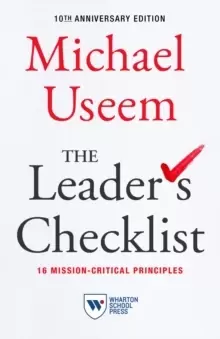 Image of The Leader's Checklist,10th Anniversary Edition : 16 Mission-Critical Principles
