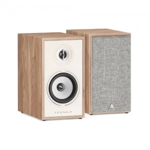 Image of Triangle Borea BR02 HIFI Bookshelf Speakers Pair Light Oak