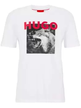 Image of HUGO Dupus T-Shirt White
