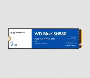 Image of Western Digital Blue SN580 M.2 2 TB PCI Express 4.0 TLC NVMe