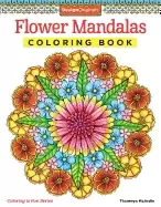 Image of flower mandalas coloring book 30 beginner friendly and relaxing floral art