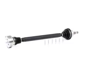 Image of RIDEX Drive shaft VW,AUDI,SKODA 13D0184 1J0407272BJ,1J0407272GD,1J0407272KT CV axle,Half shaft,Driveshaft,Axle shaft,CV shaft,Drive axle 1J0407452Q