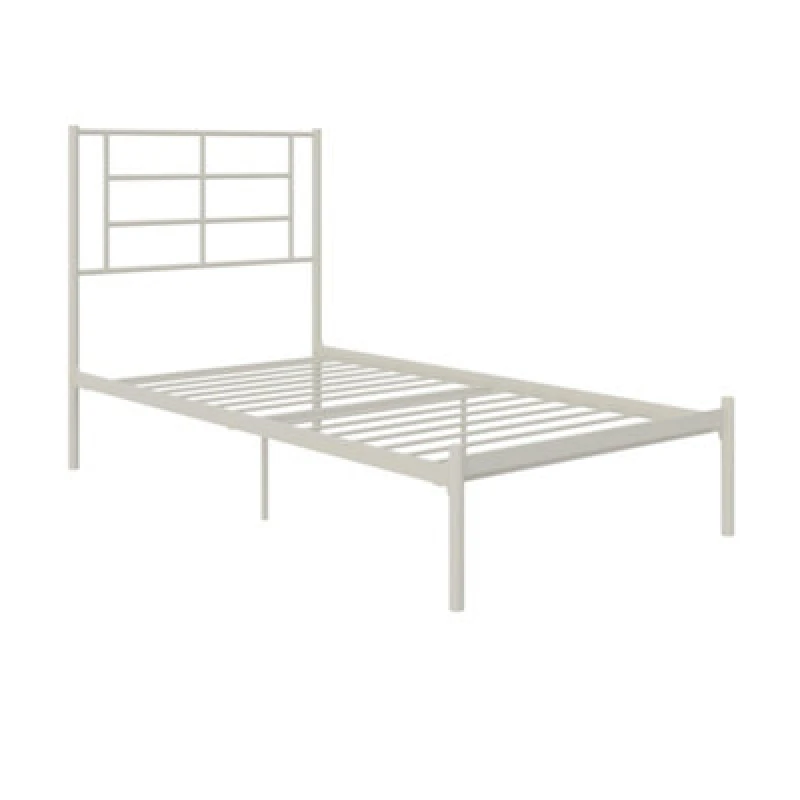Image of Dorel Jensen Metal Bed White Single, White 4478119QEUK