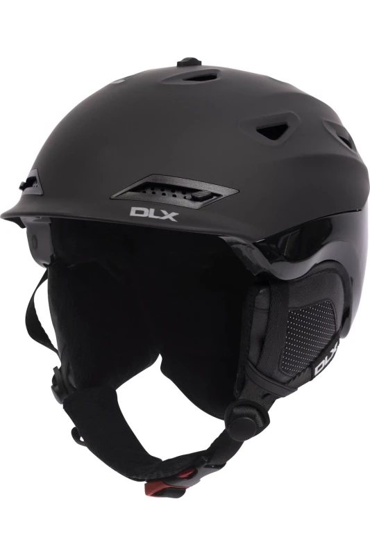 Image of Trespass Trespass Renko DLX Ski Helmet in Black Size: Medium Black M Unisex 5063425430239