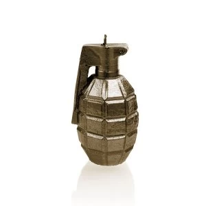 Image of Brass Small Grenade Candle