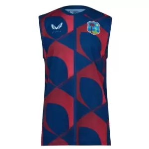 Image of Castore West Indies Singlet Vest Mens - Blue