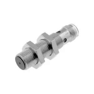 Image of Proximity Sensor, Inductive, Brass-nickel, Short Body, M12, Shielded, 4MM, DC, 3-Wire, PNP-NC, M12 Connector