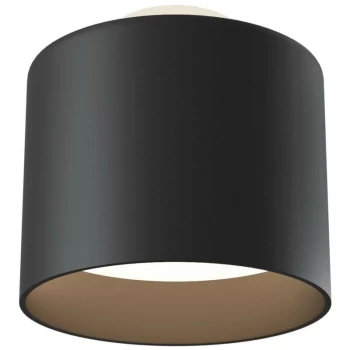 Image of Maytoni Lighting - Planet Integrated LED Surface Mounted Ceiling Downlight Black