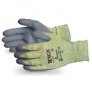 Image of Superior Glove Emerald Cx Kevlar Wire Core Latex Palms Grey 08 Ref
