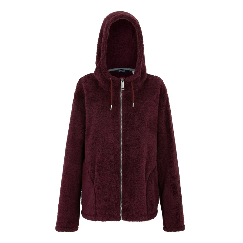 Image of Womens Full Zip Hoodie Regatta Orielle Violet Female 40