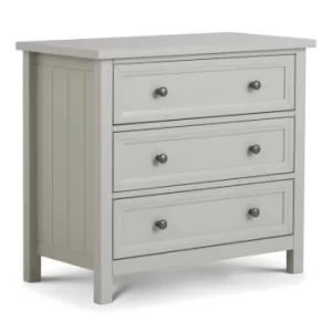 Image of Maine 3 Drawer Chest Grey