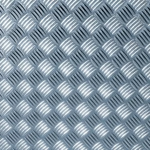 Image of D-C-Fix 2m Self-Adhesive Film - Chequerplate Silver